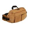 Adidas Silver Logo Multi-Pocket Sports Waist Bag Unisex Waist Bag Ginger-Yellow Wheat-Brown HP1501