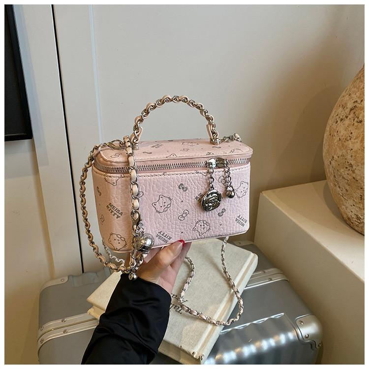 IELGY All-Match Chain Shoulder Messenger Bag Summer Portable Box Small Square Bag