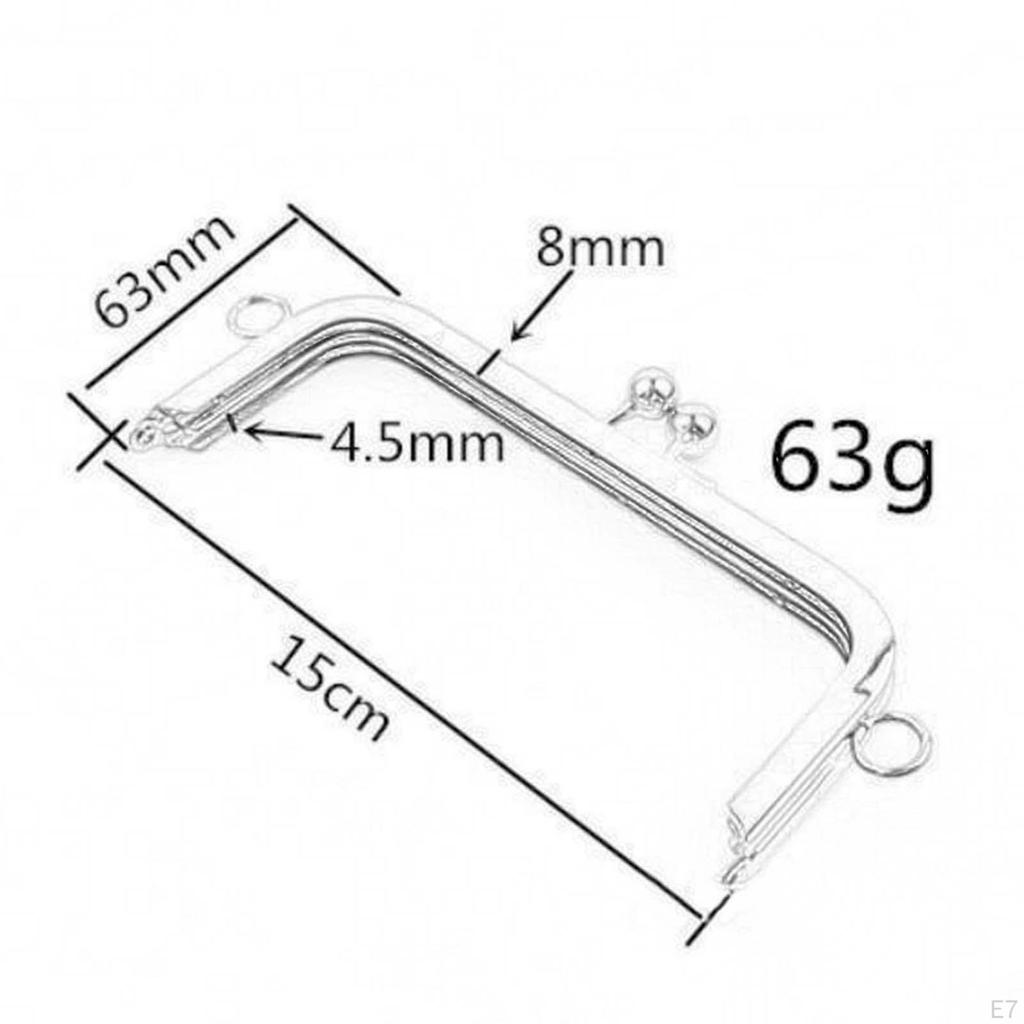 Chic Metal Handbag Lock for Ladies' Purses