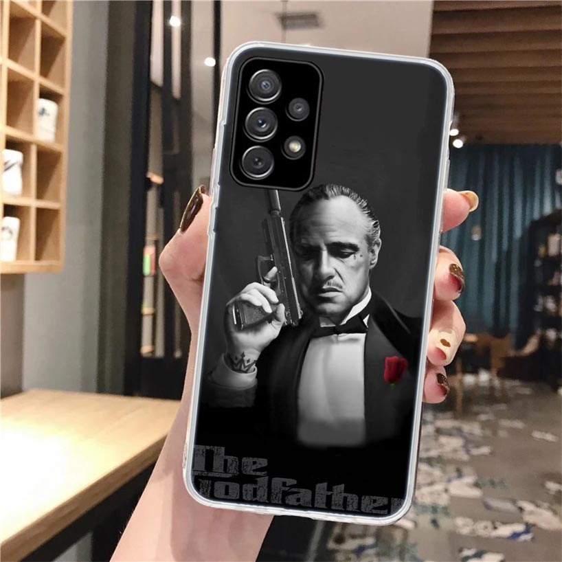 The Godfather TV Soft Phone Case For Samsung Galaxy A17 A16 A26 A36 A56 A15 A14 A13 A55 A54 A53 A35 A34 A33 A25 A24 A23 A05S A04