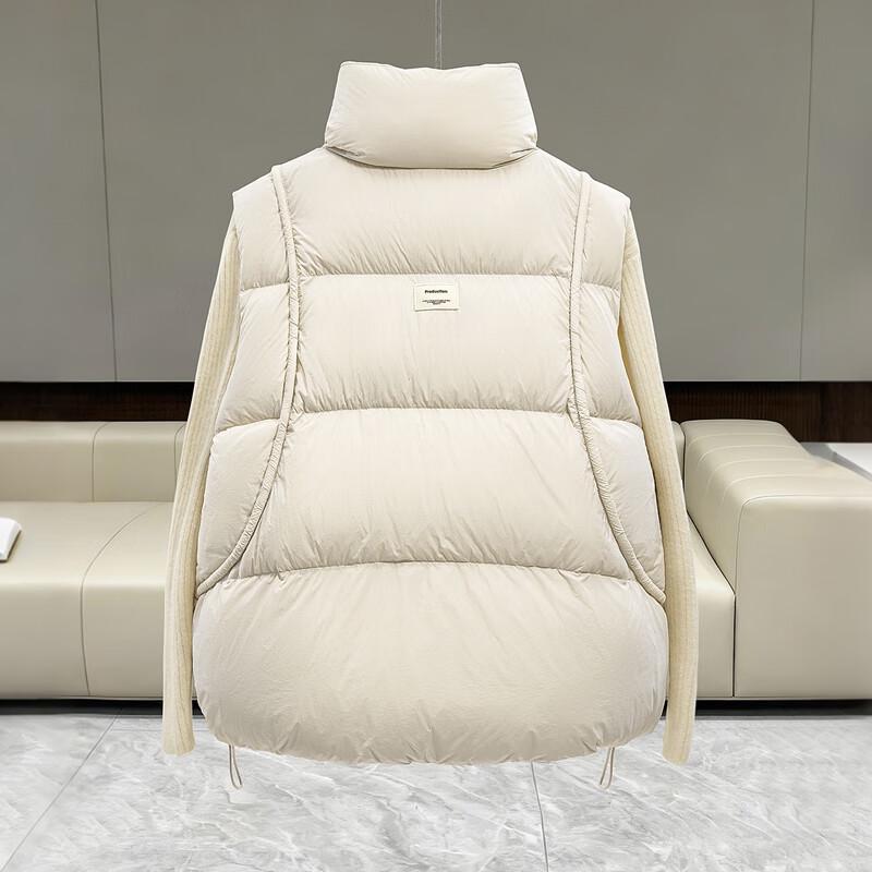 Women's 90% Down Stand Collar Vest