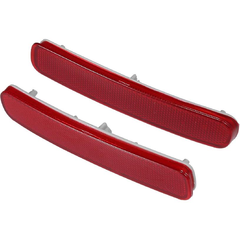 Rear Bumper Reflector Light 81920-0E021 81910-0E041 for Toyota Highlander 2011-2013 Left Right Side Red 1 Pair