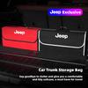Car Trunk Organizer Bag Folding Tidying Box Storage Bins For Grand Cherokee Wrangler JK Gladiator Compass Renegade Wagoneer