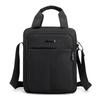 Herren-Einfarbiger Polyester-Crossbody-Rucksack – Große Kapazität, Lässiges Business-Vertikales Design
