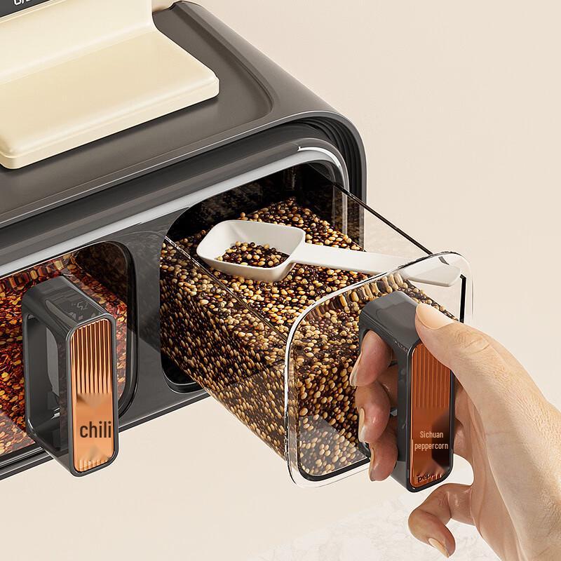 Deouxingguang Wall-Mounted Kitchen Condiment Organizer