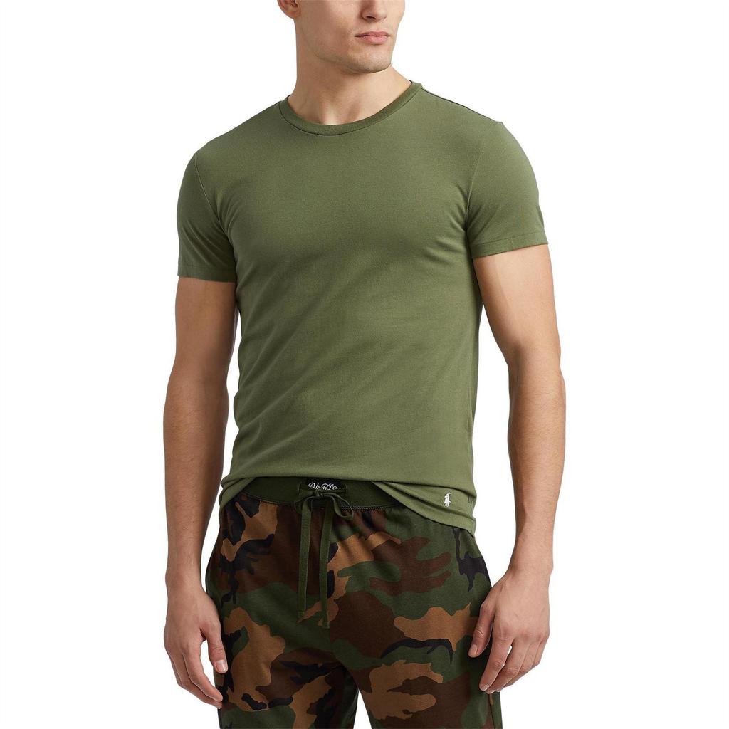 Ralph Lauren Mens Classic Cotton T-Shirt (Pack of 3)