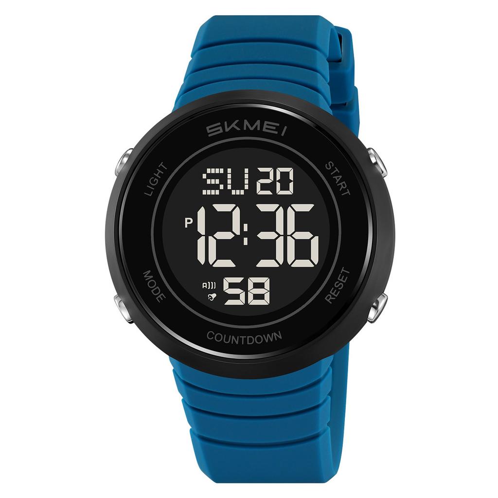 Electronic watch men's student party watch waterproof multi-function luminous outdoor sports electronic watch