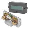 Battery Monitor Waterproof ABS Anti Reverse Easy Wiring Battery Voltage Meter for Safety 80V 100A