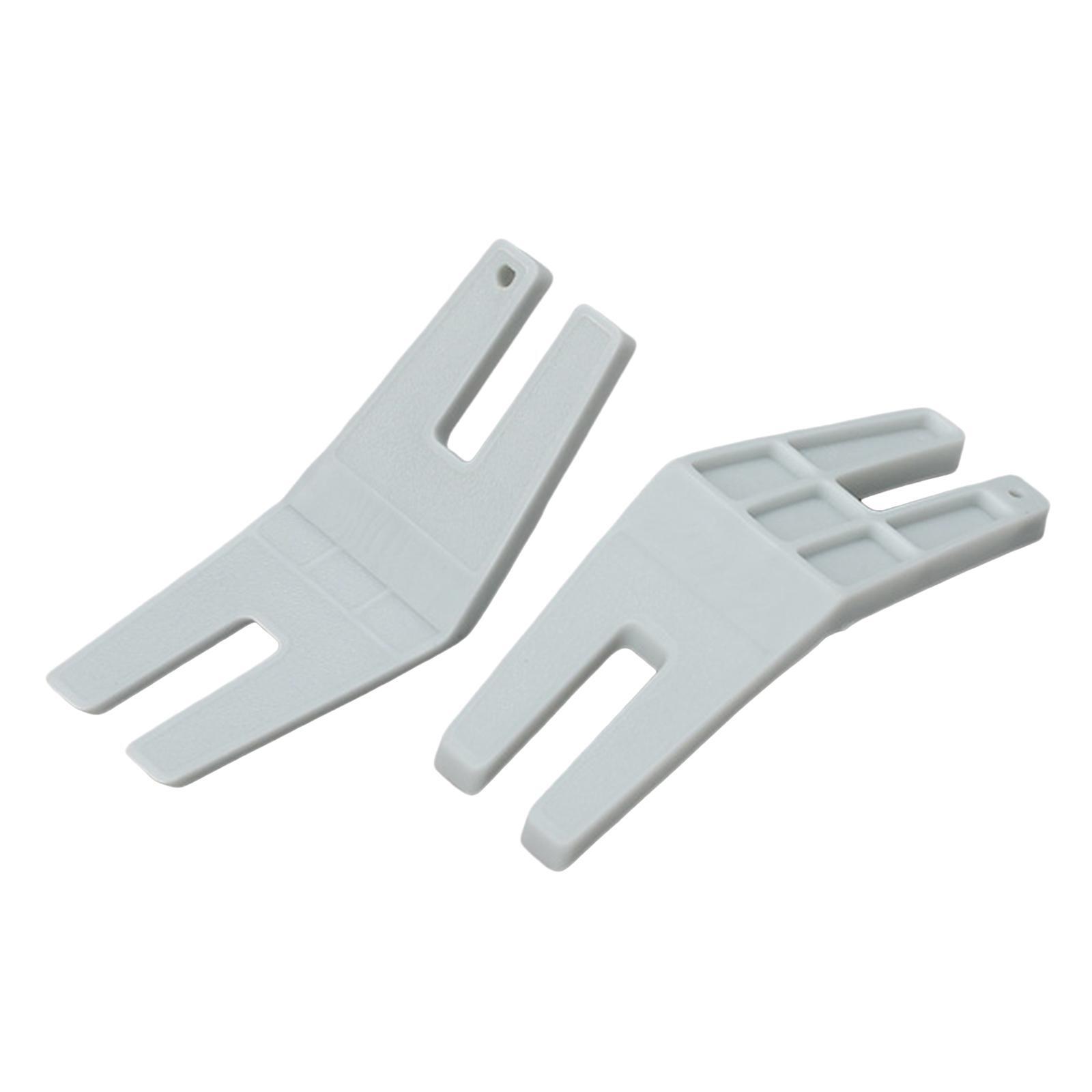 

2 Pieces Sewing Hump Universal Presser Hemlines ABS for Home