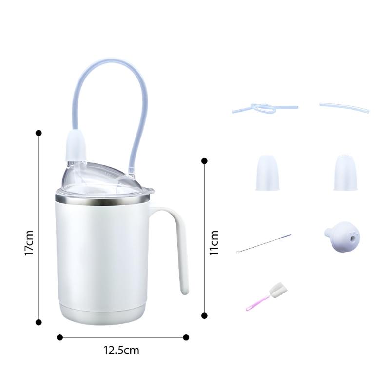 450ml Trinkhilfe mit großer Kapazität und ergonomischem Griff für Bewohner von unterstützenden Wohnanlagen