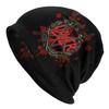 Custom Heavy Metal Rock Slayers Logo Bonnet Hat Knit Hats Unisex Women Hip Hop Unisex Band Winter Warm Beanies Cap