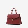 Bag 2025 new women's bag red bridal wedding bag leather wedding handbag light luxury high-end mother bag