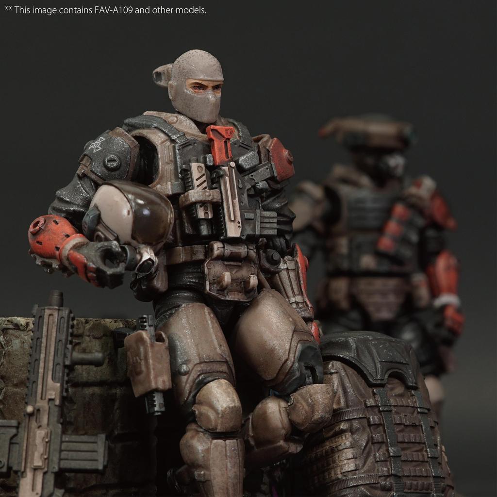 TOYS ALLIANCE LIMITED FAV A109 Red Crow Paratrooper Scale ABS Painted Movable Figure "Acid Rain" 1/18