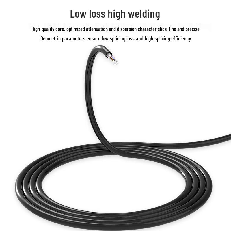 SK-LINK Telecom-Grade 4-Core Armored Single-Mode Outdoor Fiber Optic Cable