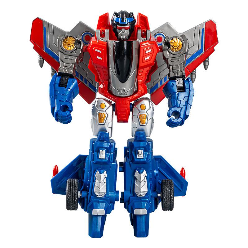 Flugzeug Transformations Roboter Spielzeug Simulation Trägheitsjäger Modell Commander Actionfigur Film Handheld Kinderspielzeug Geschenke