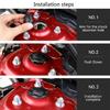 For 3 6 CX-5 CX-9 Car Shock Absorber Trim Protective Cover Waterproof Dust Cover