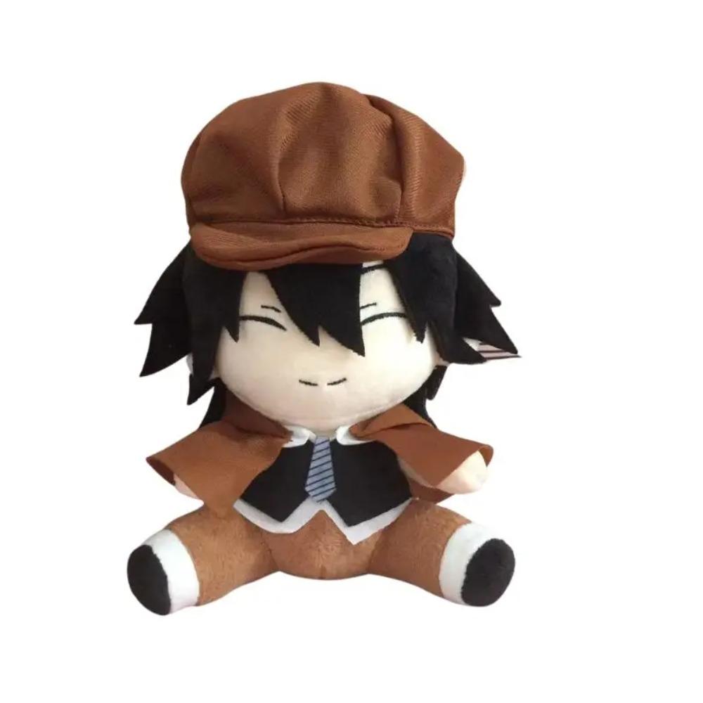 Anime Bungou Stray Dogs Plush Sigma Cosplay Doll Toy Cute Soft Stuffed Pillow Fans Gift 20cm