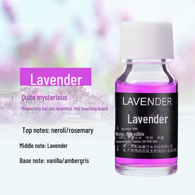 

10 мл эфирное масло для автомобильной ароматерапии в прозрачной пластиковой бутылке 10ml perfume (lavender) прозрачный