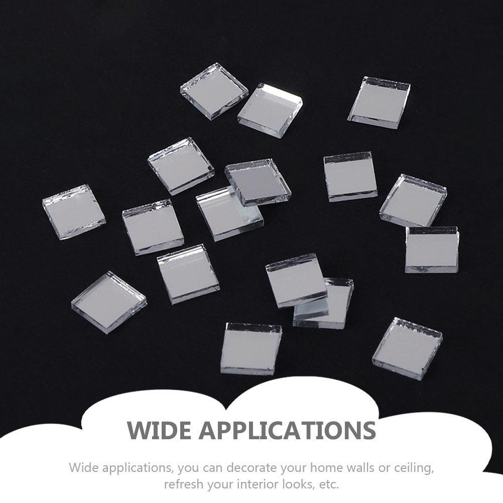 Glass Mosaic Wall Sticker Roll Waterproof Self-Adhesive Tile Decal Safe Odorless for Interior Home Office Kitchen Bathroom