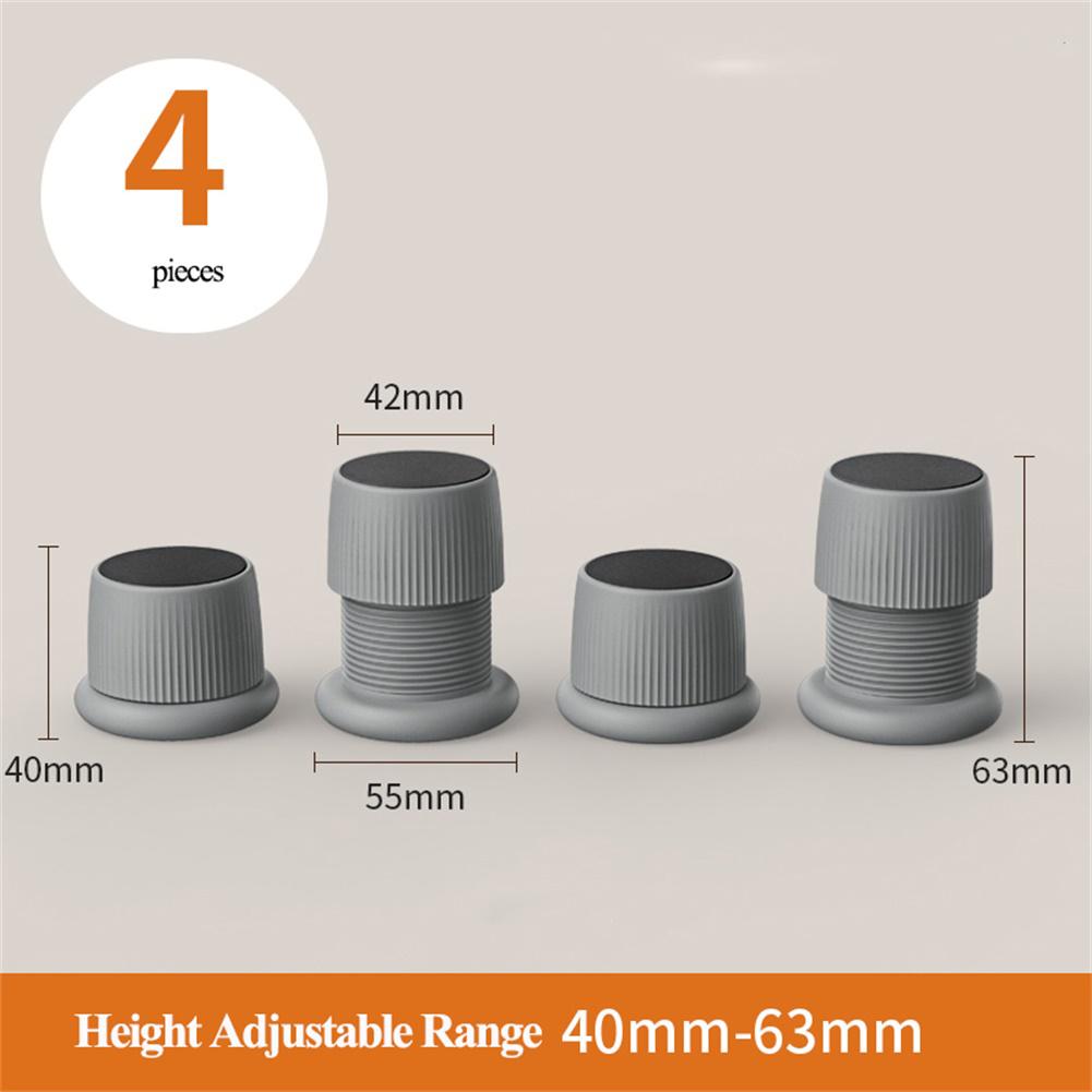 Anti Vibration Furniture Pads Set Furniture Riser Furniture Feet Mat Self-Adhesive Application For Furniture Legs