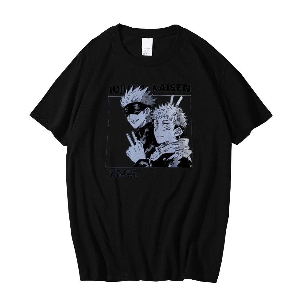 Harajuku Unisex's Tshirt Jujutsu Kaisen Printed Unisex Short Sleeve T Shirt Cool Cartoon Anime Casual T-shirt Unisex Streetwear Tops