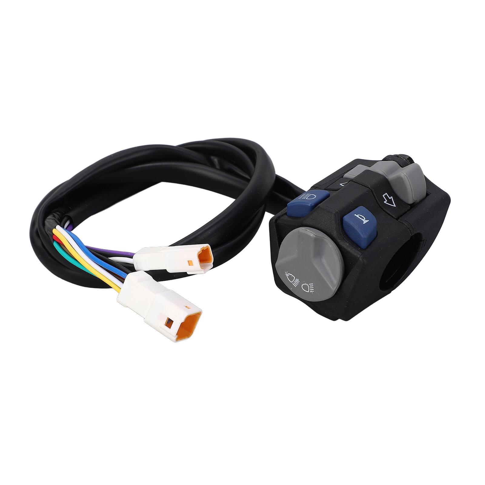 

Переключатель фары и сигнала мотоцикла 78111070000 Интегрированный переключатель управления рукояткой руля для 125 200