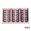 Delicate 21 Pairs Volume Strip Lashes Stage Dramatic False Eyelashes  Party & Festival Makeup