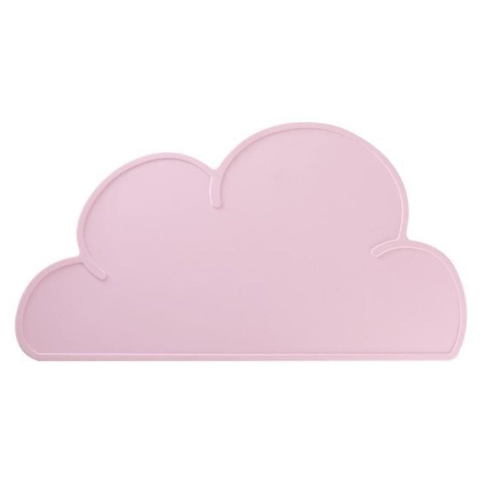 Cloud Shape Children Place Mat Waterproof Easy Cleaning Kids Plate Mat Non-Slip Heat Insulation Silicone Plates Pad