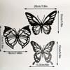 1pc metal butterfly hollow wall decorations creative home iron decorations iron butterfly hollow wall hangings motorcycle garage