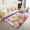 Erosebridal Cartoon Axolotl Area Rug 5x7 for Kids Boys Girls Bedside, Kawaii Axolotl Indoor Floor Mat Non Slip, Cute Reptiles Fish Sea Weed
