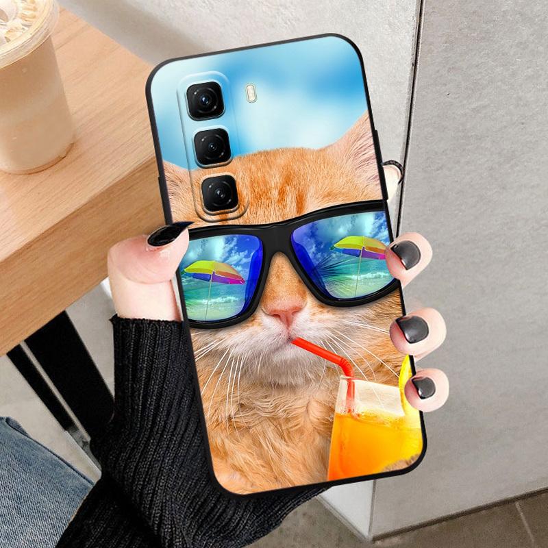 For Infinix Hot 50 5G Case Fashion Printed Soft Silicone TPU Back Protective Cover For Infinix Hot 50 50Pro 50Pro Plus 4G Funda