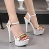 Platform Slippers Women's Summer Waterproof Platform Anti Slip Sexy Shoes