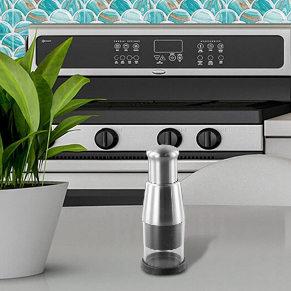 Garlic Onion Chopper Hand Food Chopper Stainless Steel Chopper Easy To Clean