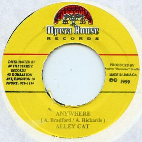 

7inch Record ALLEY CAT - Anywhere Opera House 1999 Jamaica Reggae, Ska & Dub