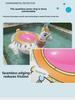 Colorful Unicorn Wing Inflatable Floating Bed - Thickened Swimming Ring Toy