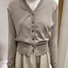Women’s Cardigan Set with Sleeveless Dress VB8OP66