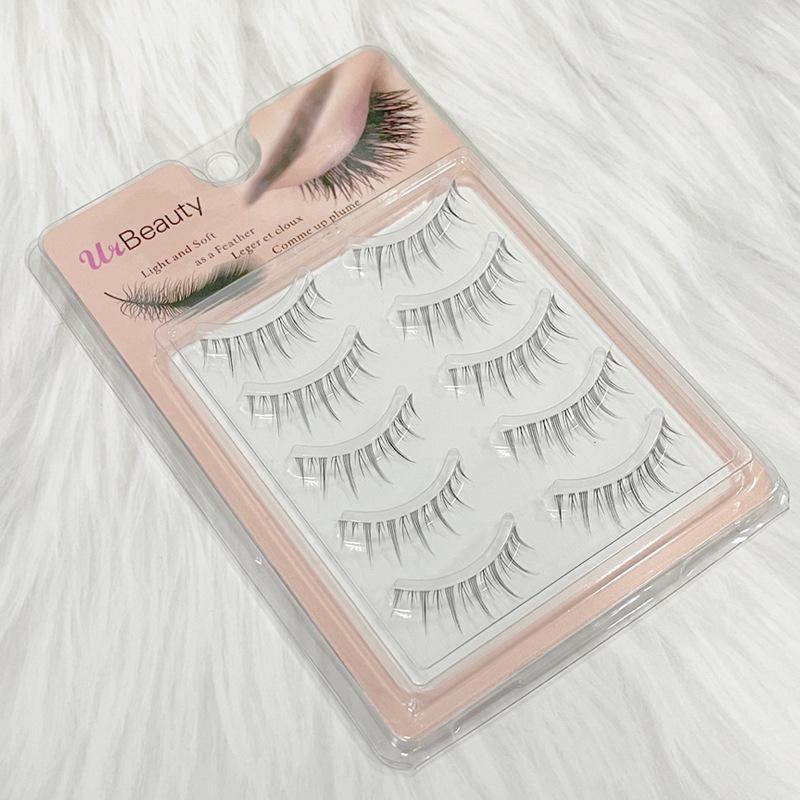 

Little Devil Natural Look Transparent Stem Full Strip Eyelashes
