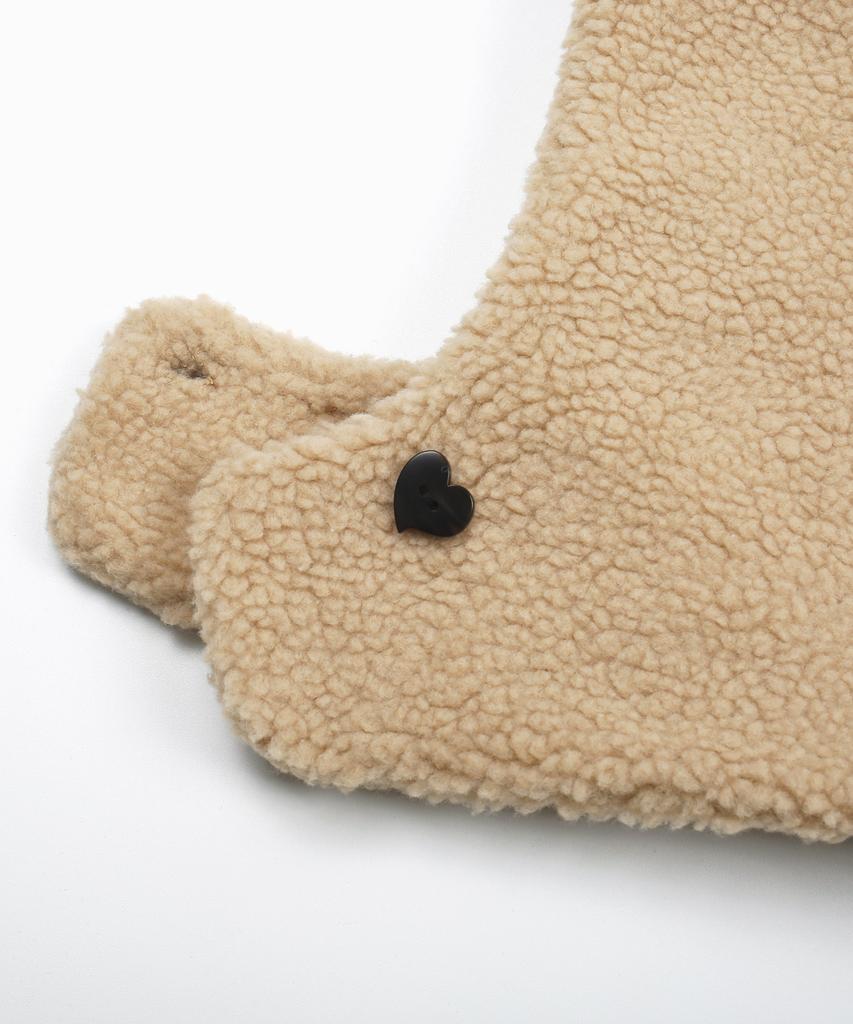 KIJIKO Ke903-Boucle Balaclava Beige