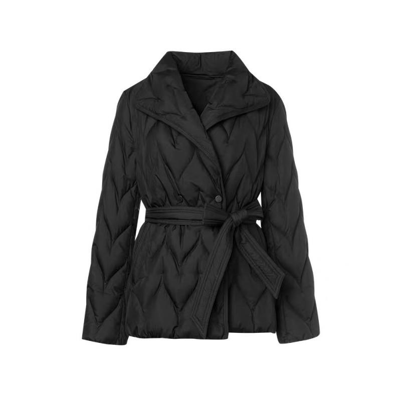 Womens Lightweight Slim Fit Down Jacket 90% White Duck Short Coat Winter