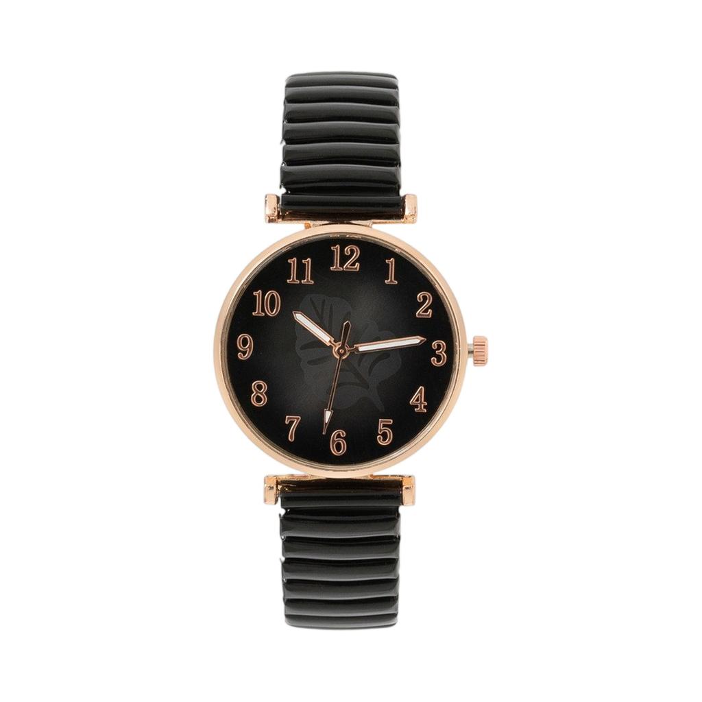 Luxury Treasure Blue Simple Crystal Ladies Quartz Watch Casual Stainless Steel Stretch Strap Fashion Women Dress Clock Watches