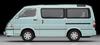 Tomytec Tomica Limited Vintage Neo Scale Toyota Hiace Wagon Super Custom G Light Finished 312475 1/64 LV-N216b (2002 Model), Green, Model,