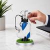 Boss Desk Organizer Golf Pen Holder Set, Mini Bag with 3 Putter Club Pens, Novelty Office Decor for Men, Business Gift Themed