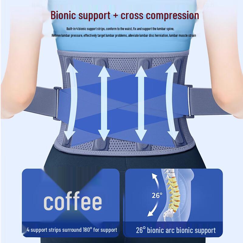 KYOLENS Medical Grade Lumbar Support Brace One Size (40-100kg)