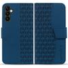 Wallet Case for Galaxy A57 5G - Leather/PU, Blue, With Lanyard