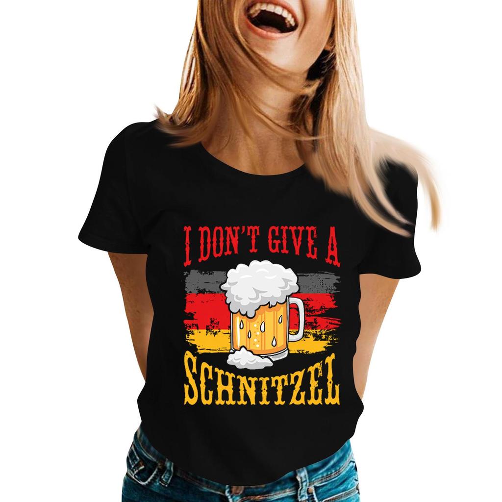 Fashion Casual Unisex Letter Print T-Shirt with Festival Graphic Design - Short Sleeve Round Neck Tee for Men and Women
