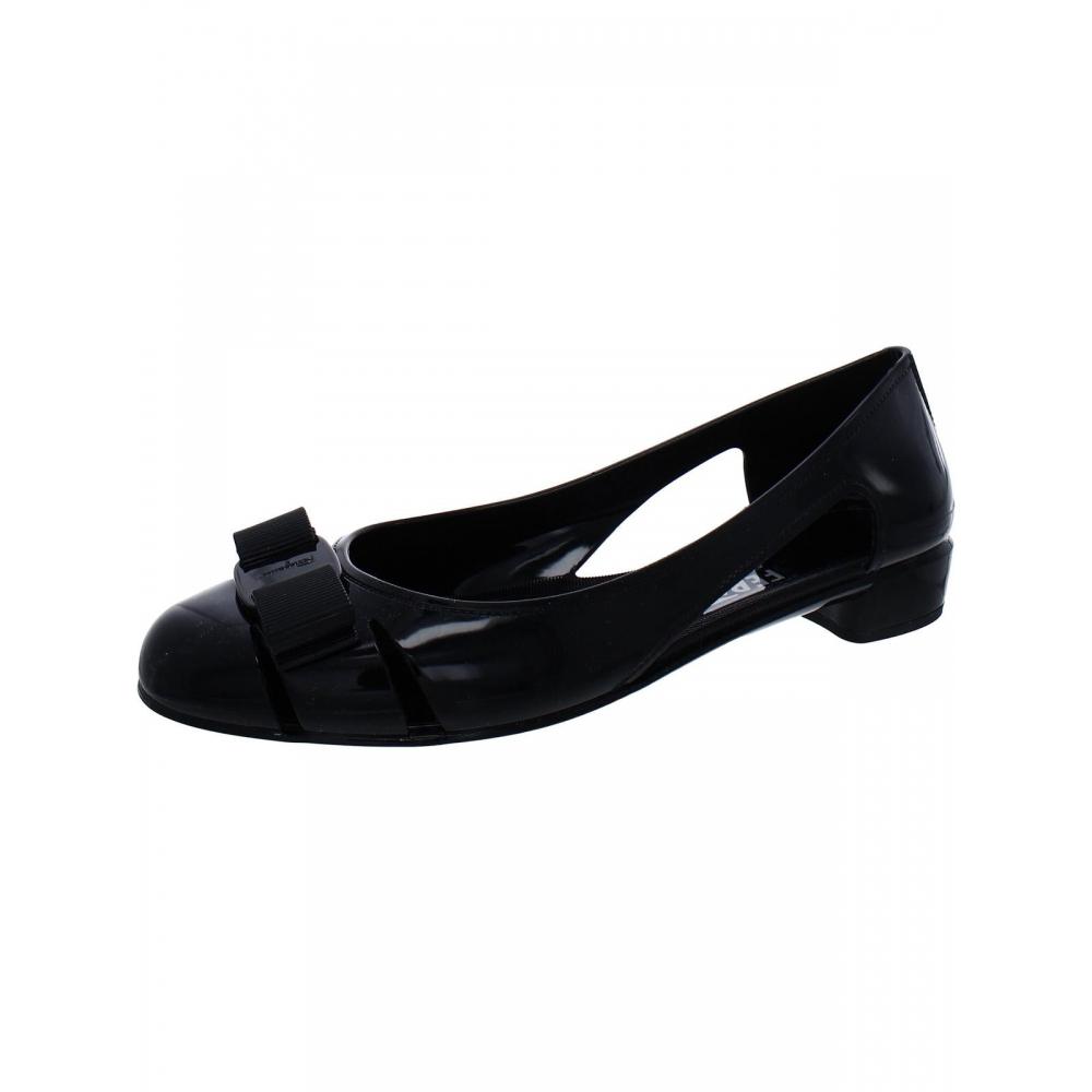 

Женские балетки без шнуровки Salvatore Ferragamo VARA JELLY с миндалевидным носком