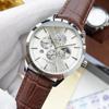 Business Casual Men's Automatic Stainless Steel Mechanical Watch Leather Strap