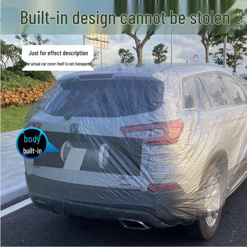 Shituolin Automatic Remote Car Cover: Rain, Snow, Sun, UV Protection, Heat Insulation, Flame Retardant for All Seasons