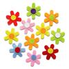 Felt Flower Stickers 3 Cm 15 Pieces