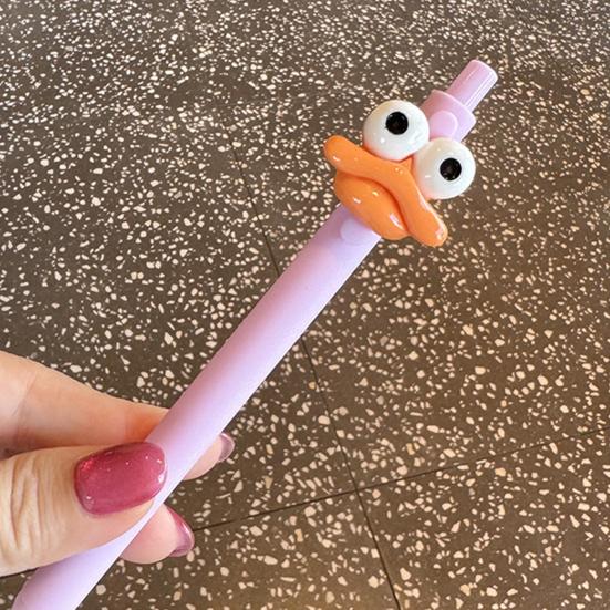 Large Mouth Ballpoint Pens Cartoon Gel Pen Cute Students Stationery Pen Fun